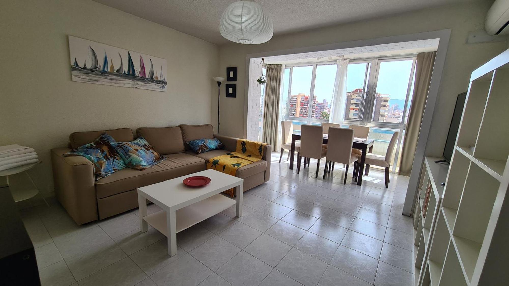 Apartamento San Sebastian If Benidorm Bagian luar foto